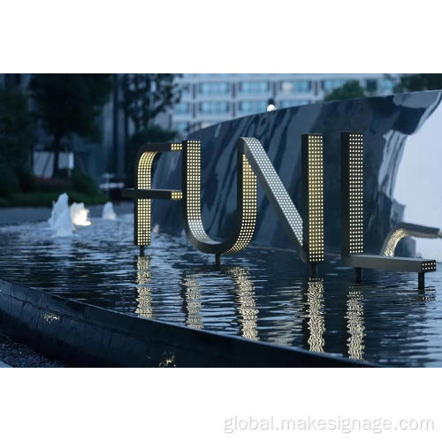 LED Edge Lighting Custom edge-lit signs Manufactory